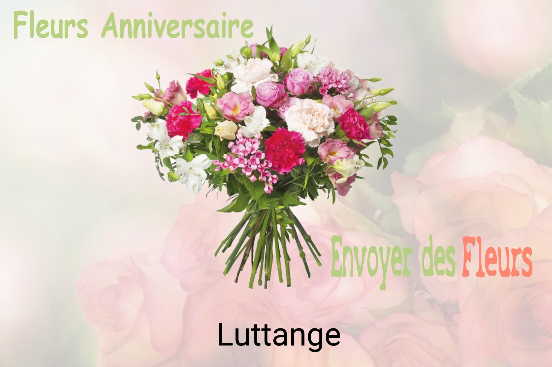 Bouquet de fleurs d’anniversaire livré à Luttange