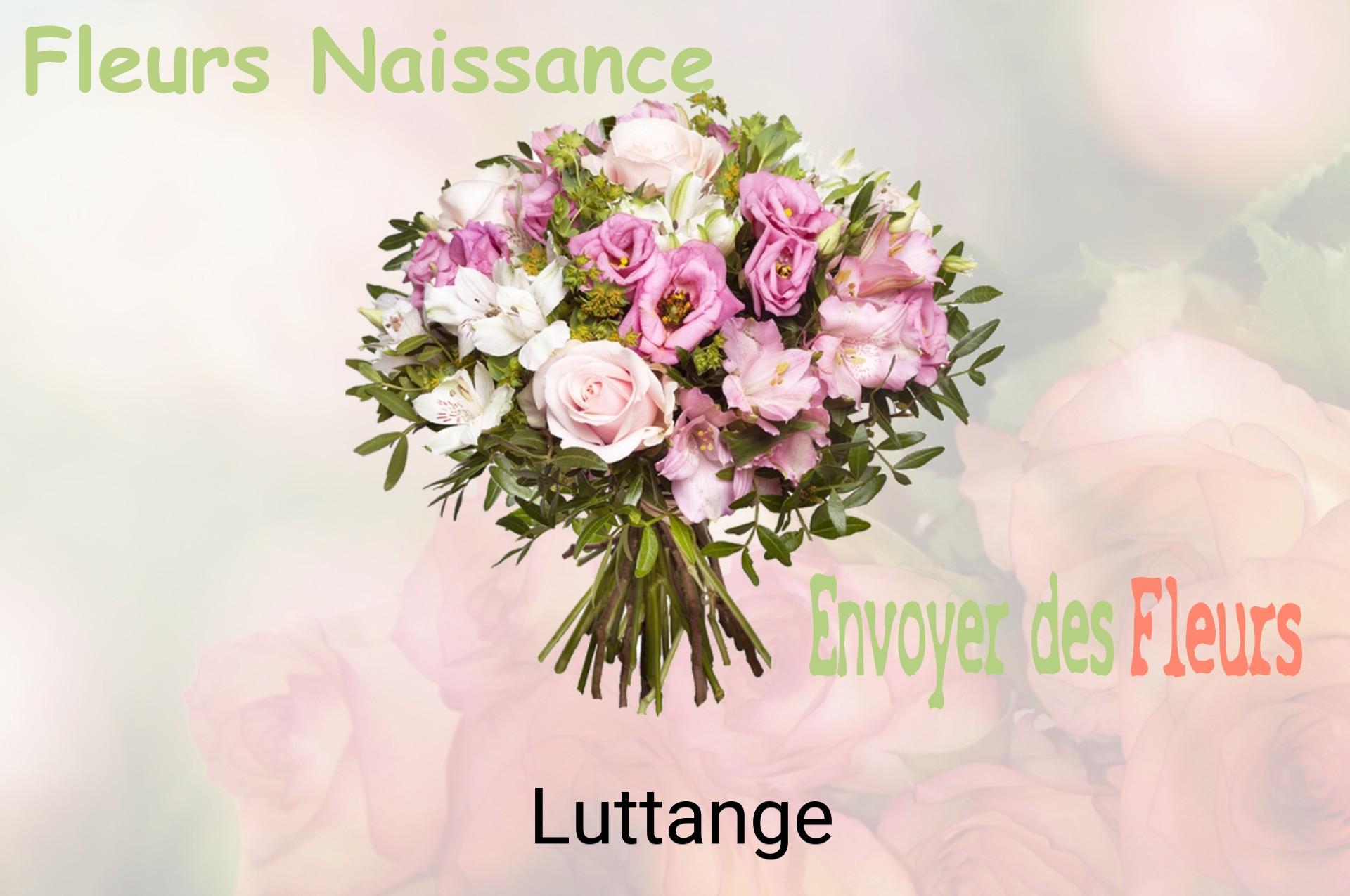 Bouquet de fleurs de naissance livré à Luttange